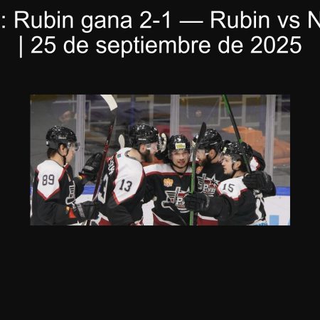 Forecast: Rubin wins 2-1-Rubin vs Norilsk VHL | September 25, 2025