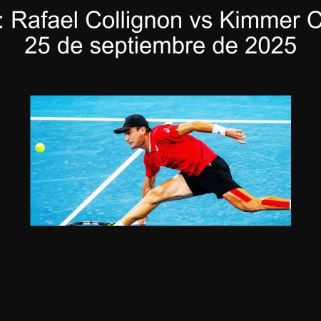 Predicción: Rafael Collignon vs Kimmer Coppejans – 25 de septiembre de 2025