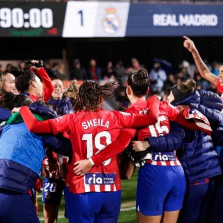 El Atlético afronta el derbi ante el Real Madrid con una manita de confianza
