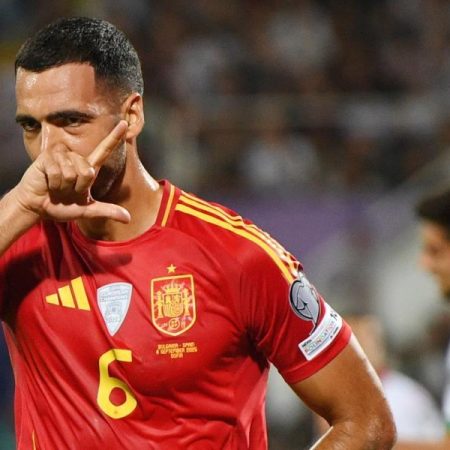 Otro golazo de Merino: ¡Vaya show de España!