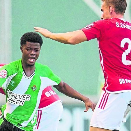 El Nàstic iguala con el Betis y el Cartagena gana al Atlético Madrileño