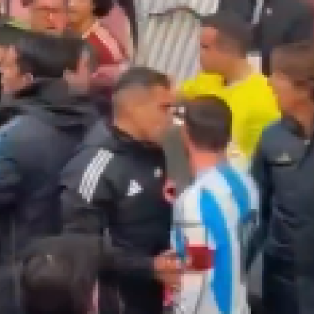 Esto es lo que pasó en el túnel de vestuarios entre Messi y Tomás Rincón