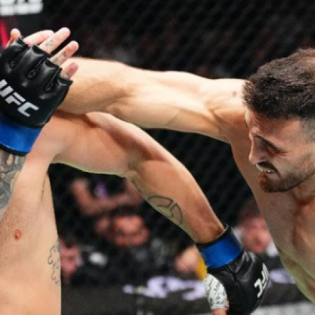 ¡Sobre la bocina! Modestas Bukauskas apaga a Paul Craig con un ‘codazo’ espeluznante en UFC París