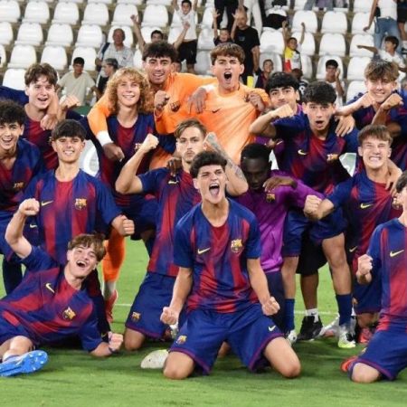 El Barça, campeón del Mundial de Clubs Sub-18