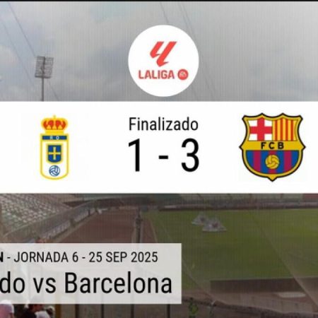 Resumen en datos del Real Oviedo – Barça