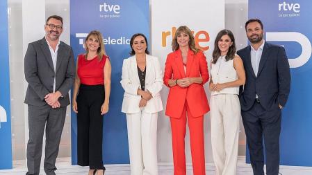 RTVE refuerza su equipo de presentadores de los Telediarios para la temporada 2025/2026