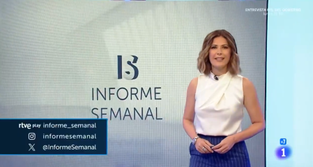 Lara Siscar, en 'Informe Semanal'