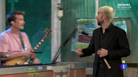 Grison y David Broncano en La Revuelta