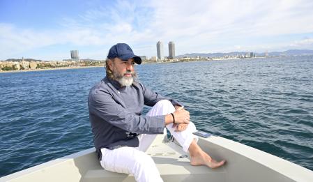 Rafa Zafra en el Salón Náutico