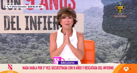 Varapalo para Susanna Griso y Sonsoles Ónega en Antena 3 tras su vuelta de vacaciones 6 Sonsoles Ónega en Y ahora Sonsoles
