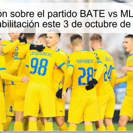 Prediction on the Bate Vs ML Visebsk party: Rehabilitation this October 3, 2025?