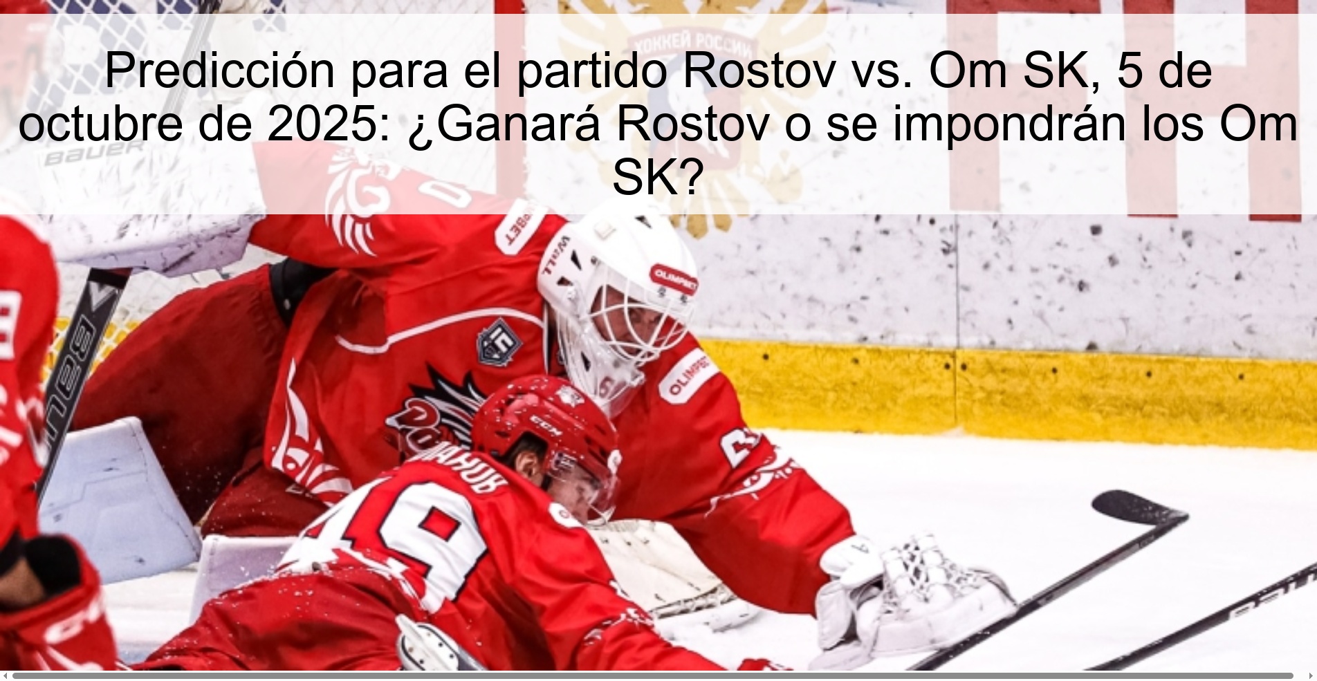 Predicción para el partido Rostov vs. Om SK, 5 de octubre de 2025: ¿Ganará Rostov o se impondrán los Om SK? 1 308676