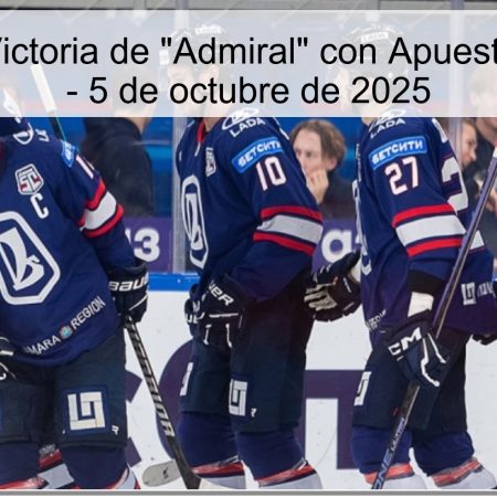 Prediction: Victory of “Admiral” with commitment to (0) – October 5, 2025