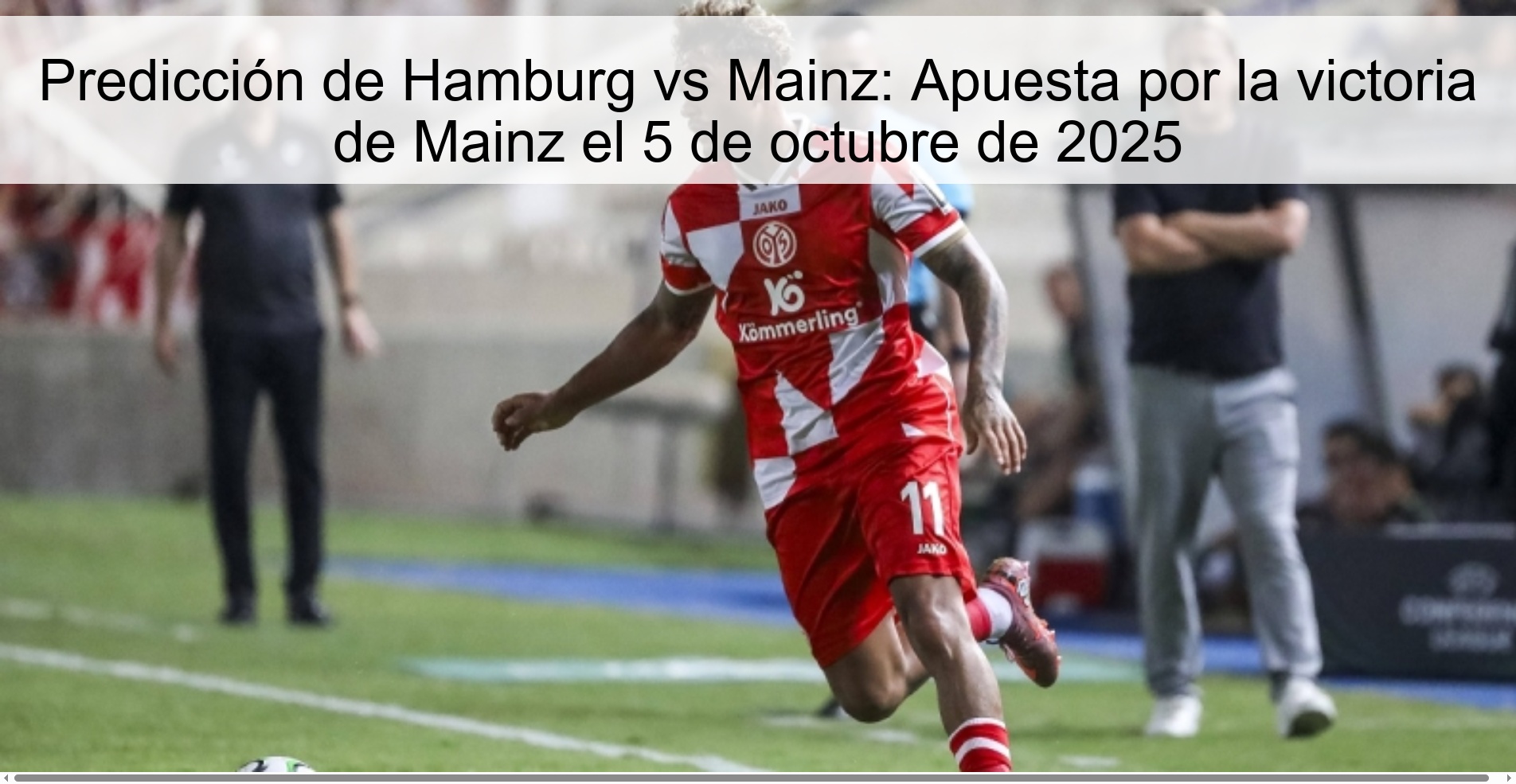 Predicción de Hamburg vs Mainz: Apuesta por la victoria de Mainz el 5 de octubre de 2025
