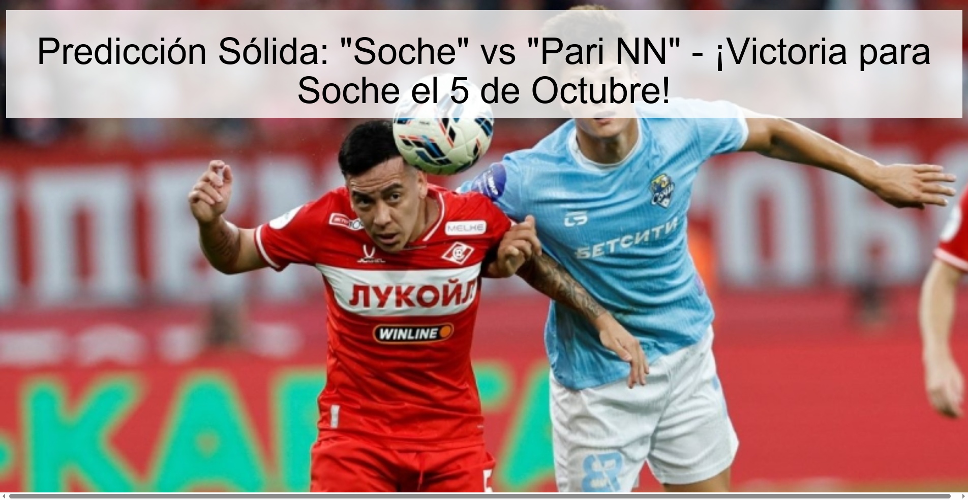 Predicción Sólida: 