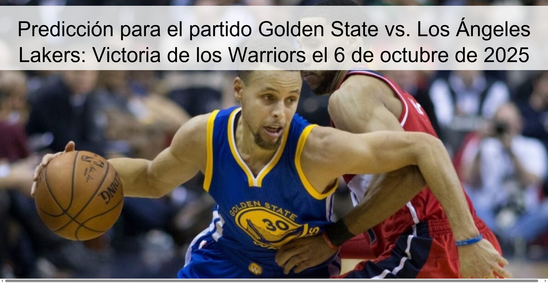 Predicción para el partido Golden State vs. Los Ángeles Lakers: Victoria de los Warriors el 6 de octubre de 2025