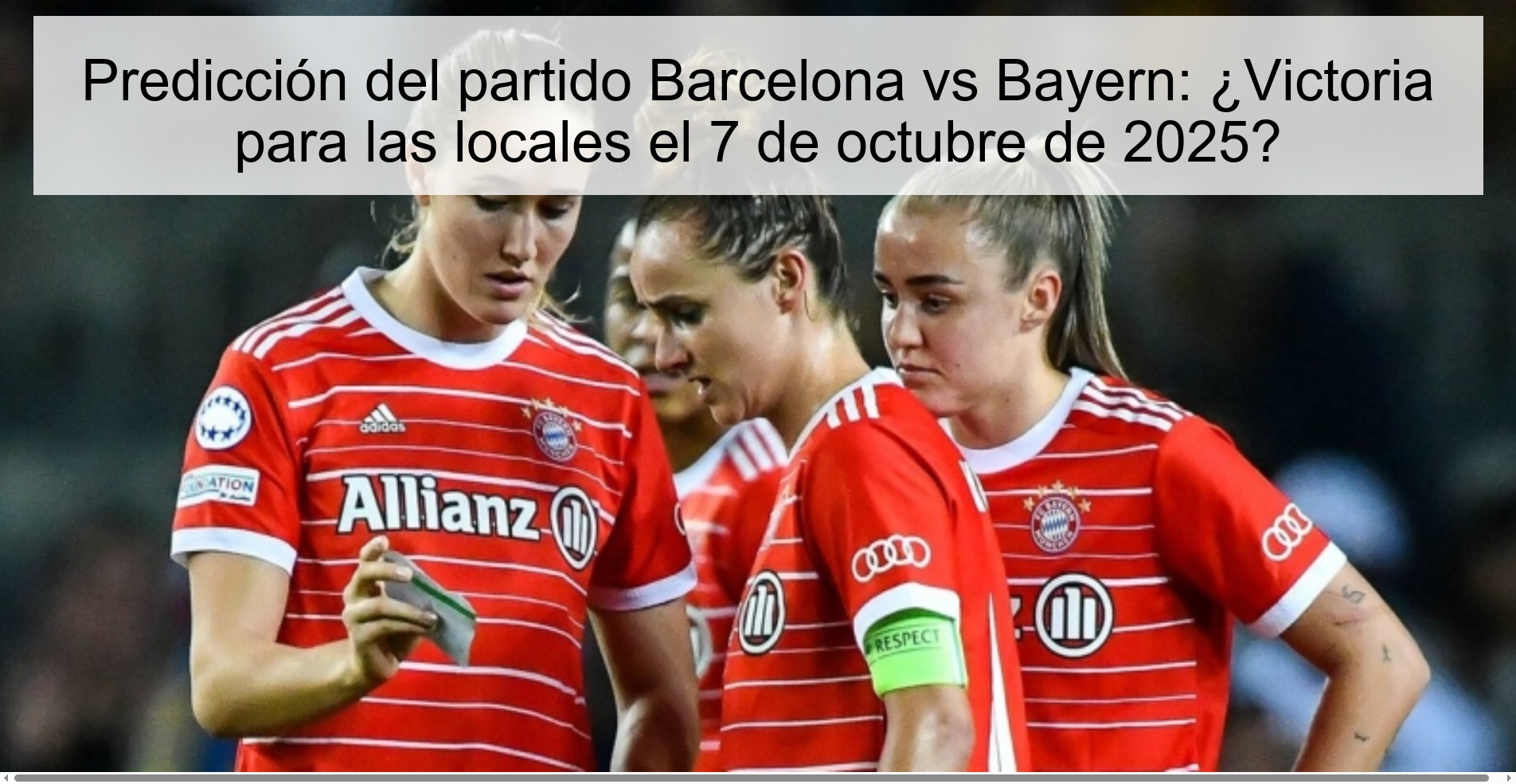 Predicción del partido Barcelona vs Bayern: ¿Victoria para las locales el 7 de octubre de 2025? 1 Predicción del partido Barcelona vs Bayern: ¿Victoria para las locales el 7 de octubre de 2025?