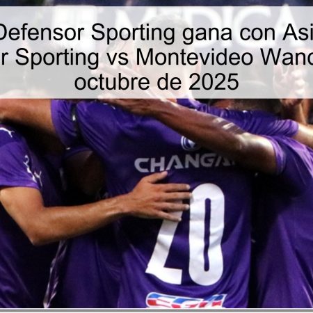 Forecast: Defensor Sporting Wins with Asian Handicap -1 | Defensor Sporting vs Montevideo Wanderers – October 7, 2025
