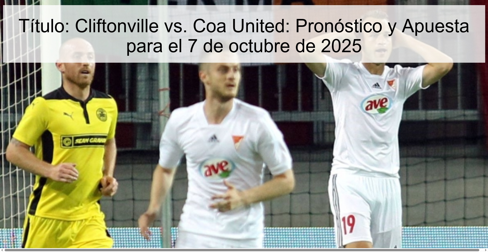 Title: Cliftonville vs. Coa United: forecast and bet for October 7, 2025