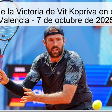 Prediction of Vit Kopriva victory in the Valencia Tournament – October 7, 2025