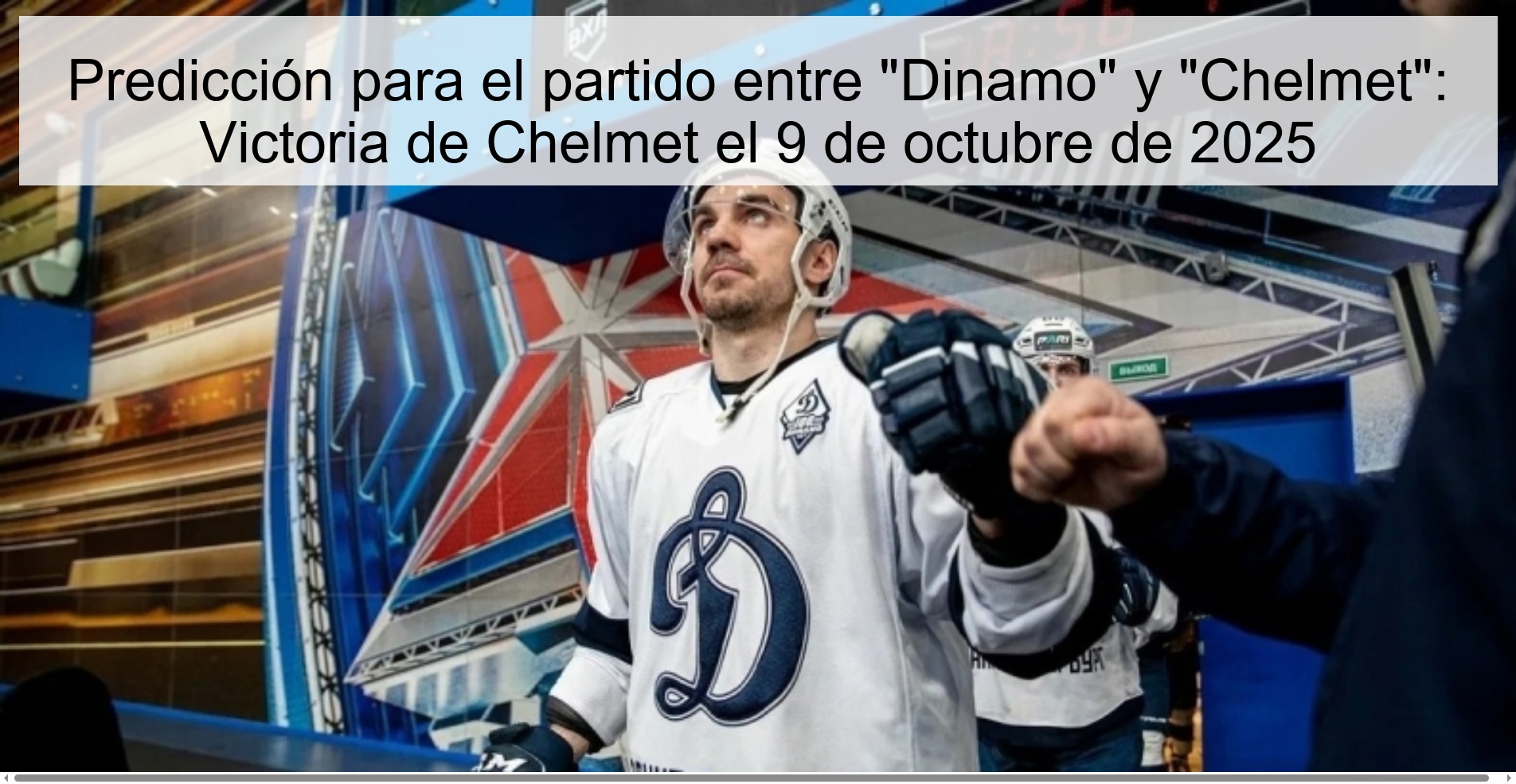 Predicción para el partido entre 