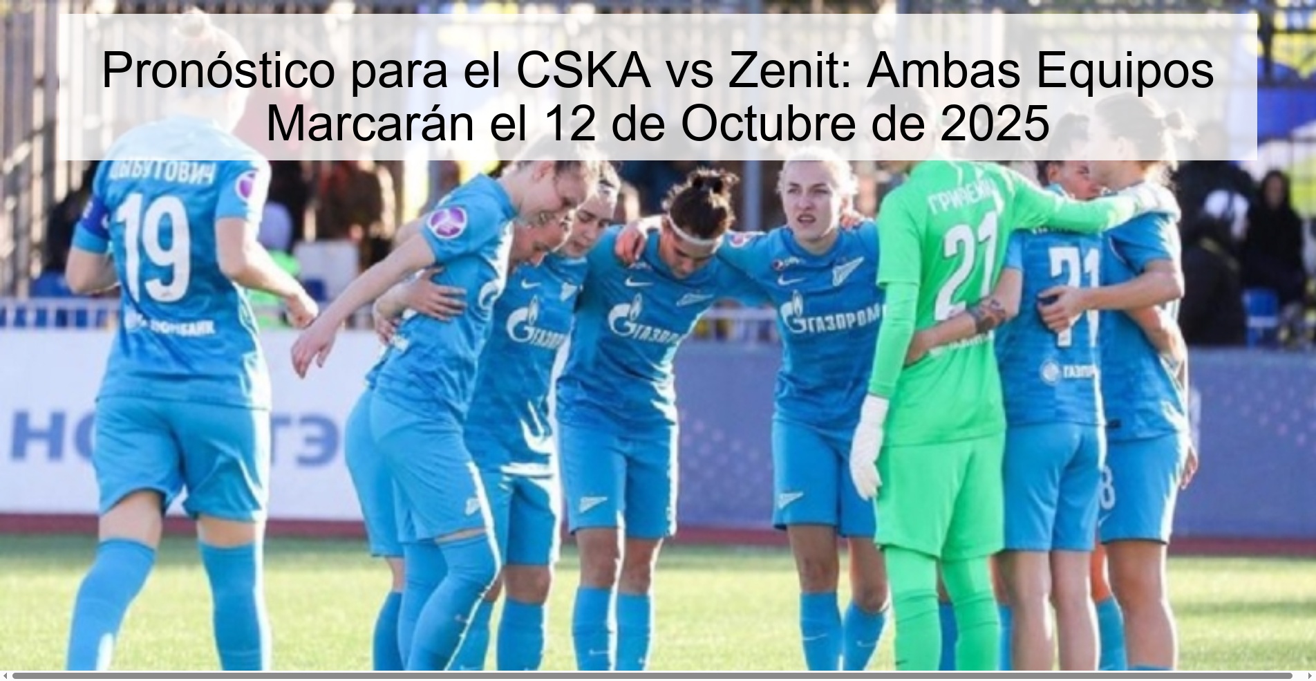 Pronóstico para el CSKA vs Zenit: Ambas Equipos Marcarán el 12 de Octubre de 2025