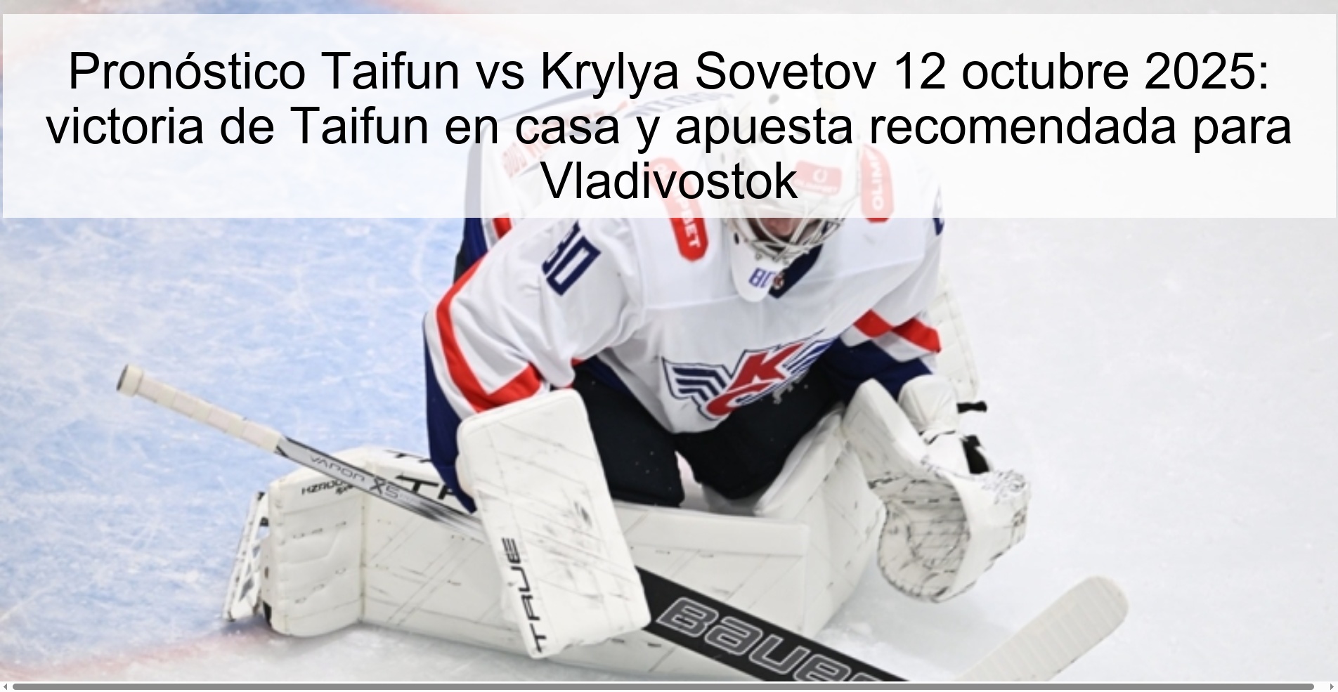 Pronóstico Taifun vs Krylya Sovetov 12 octubre 2025: victoria de Taifun en casa y apuesta recomendada para Vladivostok