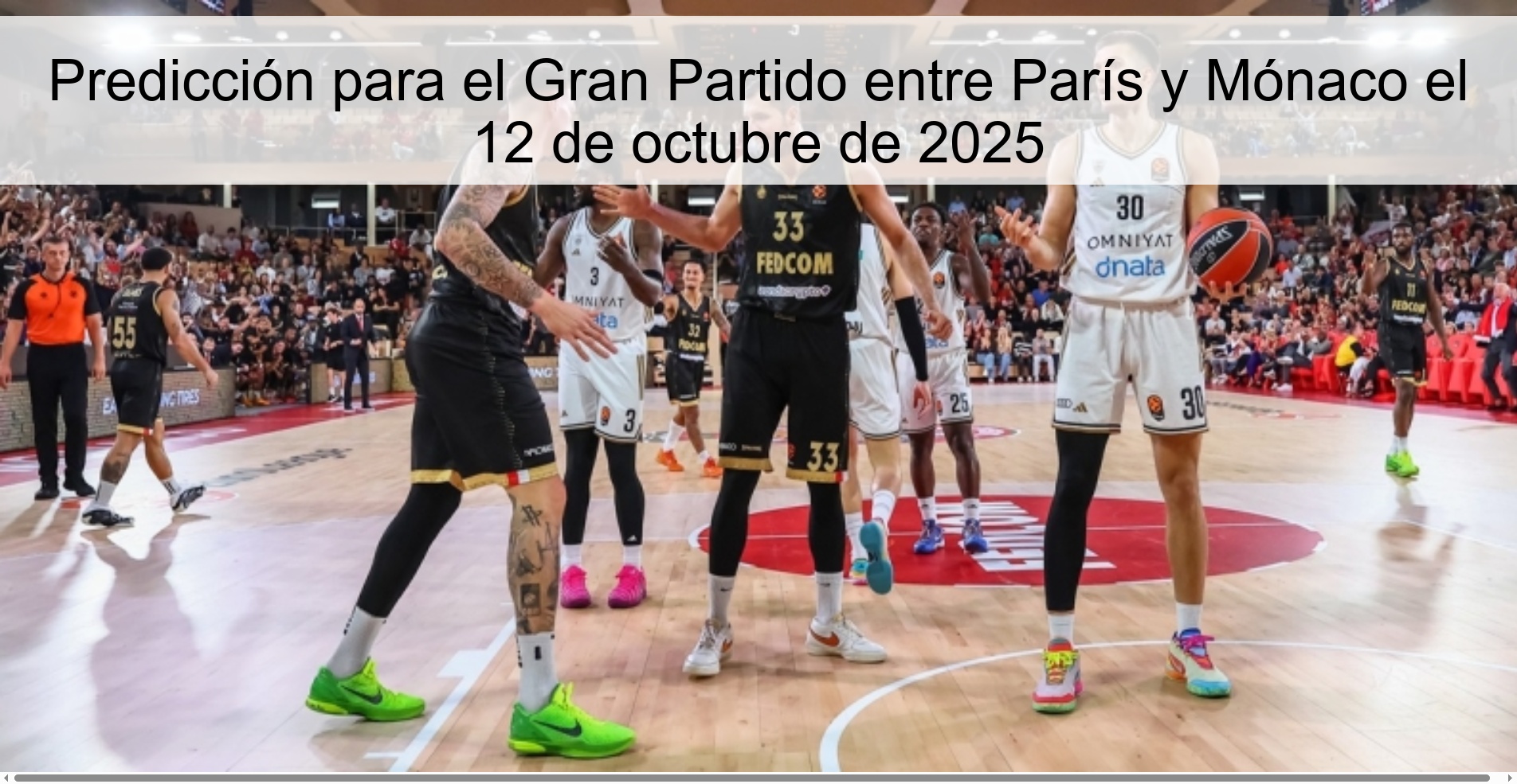 Predicción para el Gran Partido entre París y Mónaco el 12 de octubre de 2025