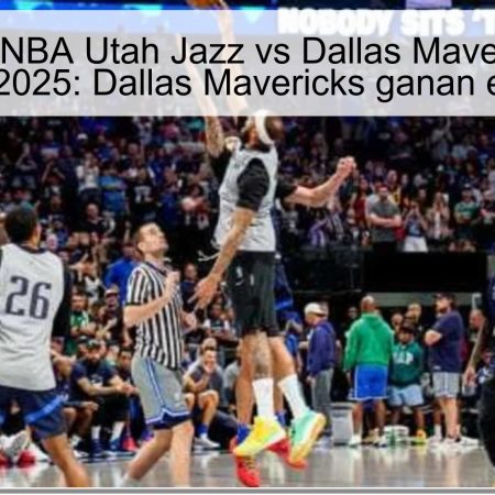 Predicción NBA Utah Jazz vs Dallas Mavericks 14 de octubre de 2025: Dallas Mavericks ganan el encuentro