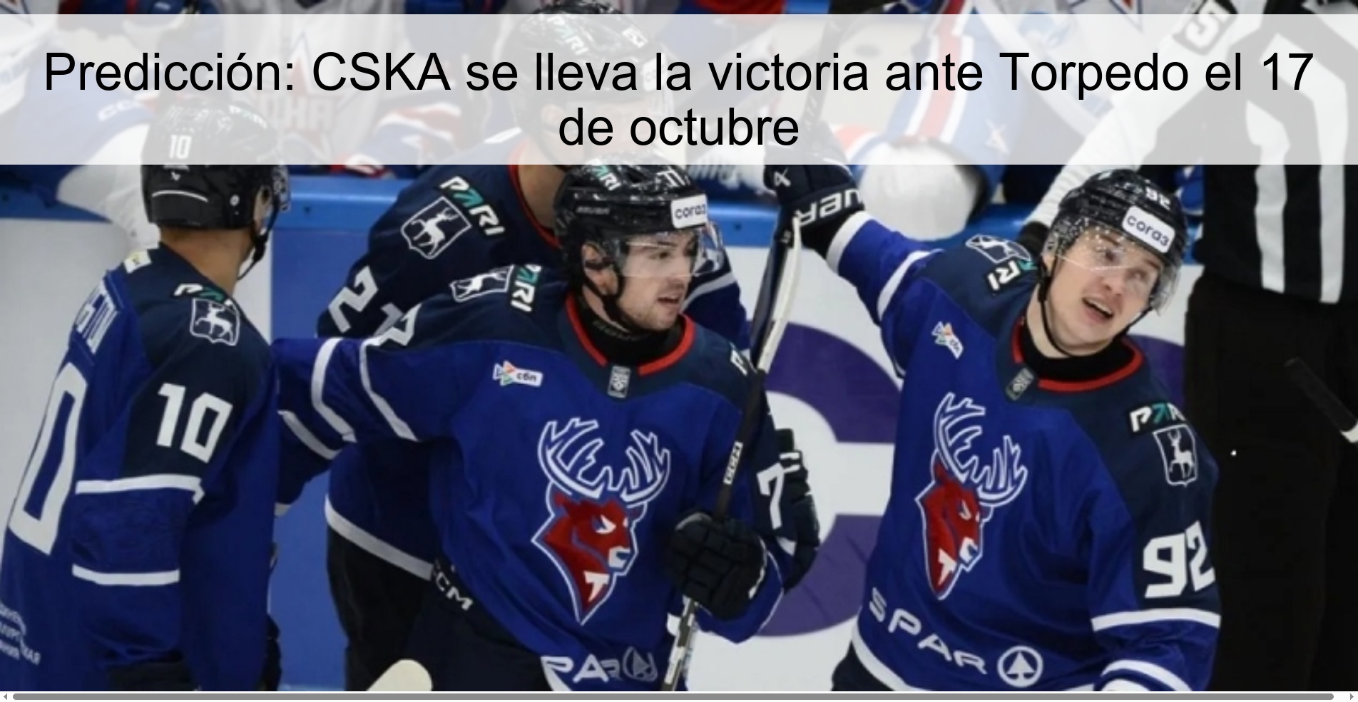 Predicción: CSKA se lleva la victoria ante Torpedo el 17 de octubre