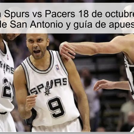 Predicción Spurs vs Pacers 18 de octubre de 2025: victoria de San Antonio y guía de apuestas NBA