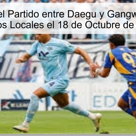 Pronóstico del Partido entre Daegu y Gangwon: ¿Victoria para los Locales el 18 de Octubre de 2025?