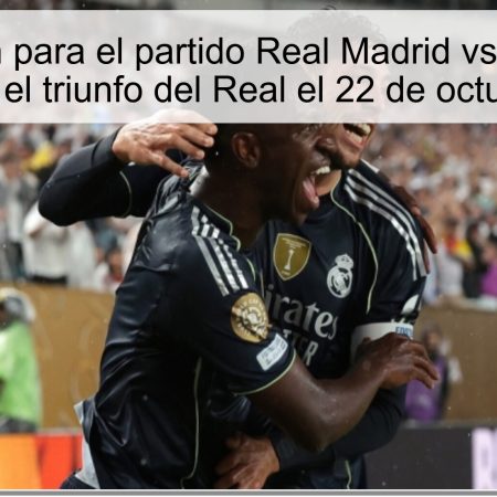 Predicción para el partido Real Madrid vs Juventus: Apuesta por el triunfo del Real el 22 de octubre de 2025