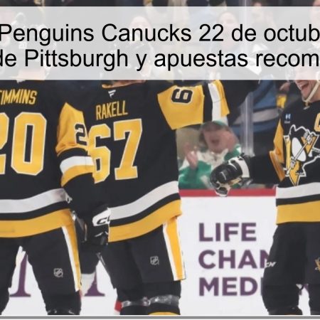 Predicción Penguins Canucks 22 de octubre de 2025: victoria de Pittsburgh y apuestas recomendadas