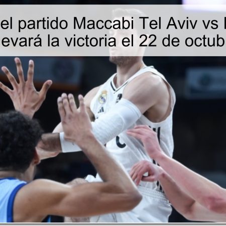 Predicción del partido Maccabi Tel Aviv vs Real Madrid: ¿Quién se llevará la victoria el 22 de octubre de 2025?