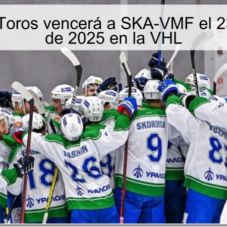 Predicción: Toros vencerá a SKA-VMF el 23 de octubre de 2025 en la VHL