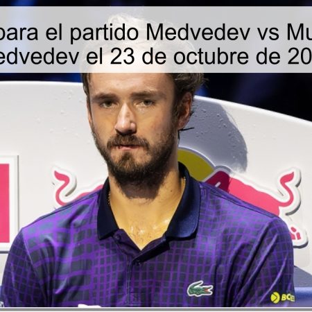 Predicción para el partido Medvedev vs Mute: Favorito Medvedev el 23 de octubre de 2025