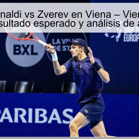Predicción Arnaldi vs Zverev en Viena – Viena 23 octubre 2025: resultado esperado y análisis de apuestas