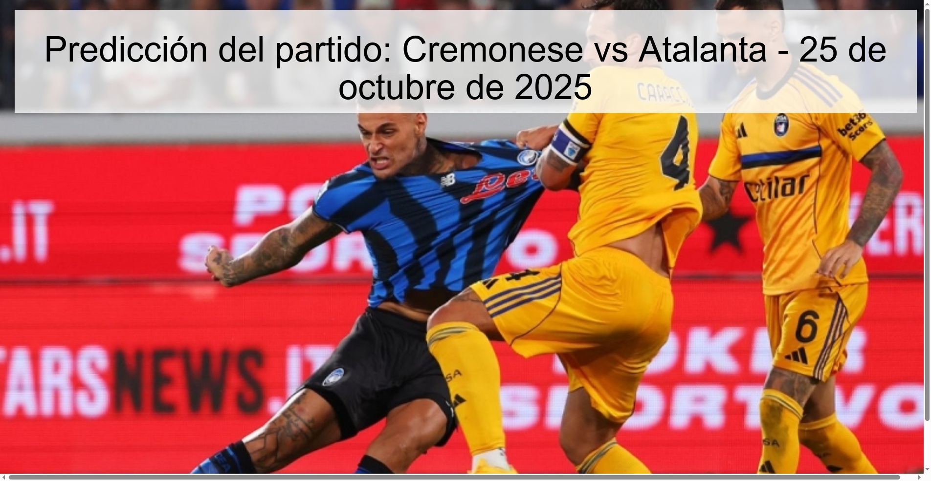Predicción del partido: Cremonese vs Atalanta - 25 de octubre de 2025 1 315739