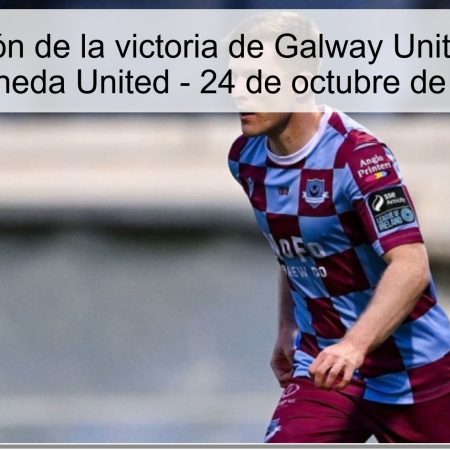 Predicción de la victoria de Galway United sobre Drogheda United – 24 de octubre de 2025