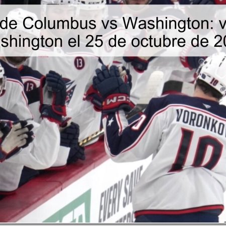 Predicción de Columbus vs Washington: victoria para Washington el 25 de octubre de 2025