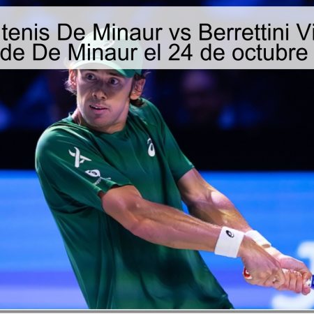 Predicción tenis De Minaur vs Berrettini Viena 2025 – Victoria de De Minaur el 24 de octubre de 2025