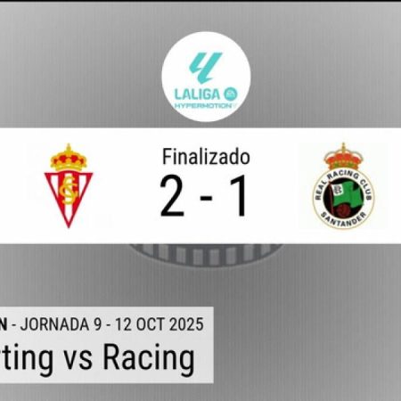 Resumen en datos del Real Sporting de Gión – Real Racing Club de Santander