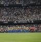 Los jugadores del Valencia y del Villarreal guardaron este sábado en Mestalla un sobrecogedor minuto de silencio en homenaje a las víctimas de la DANA