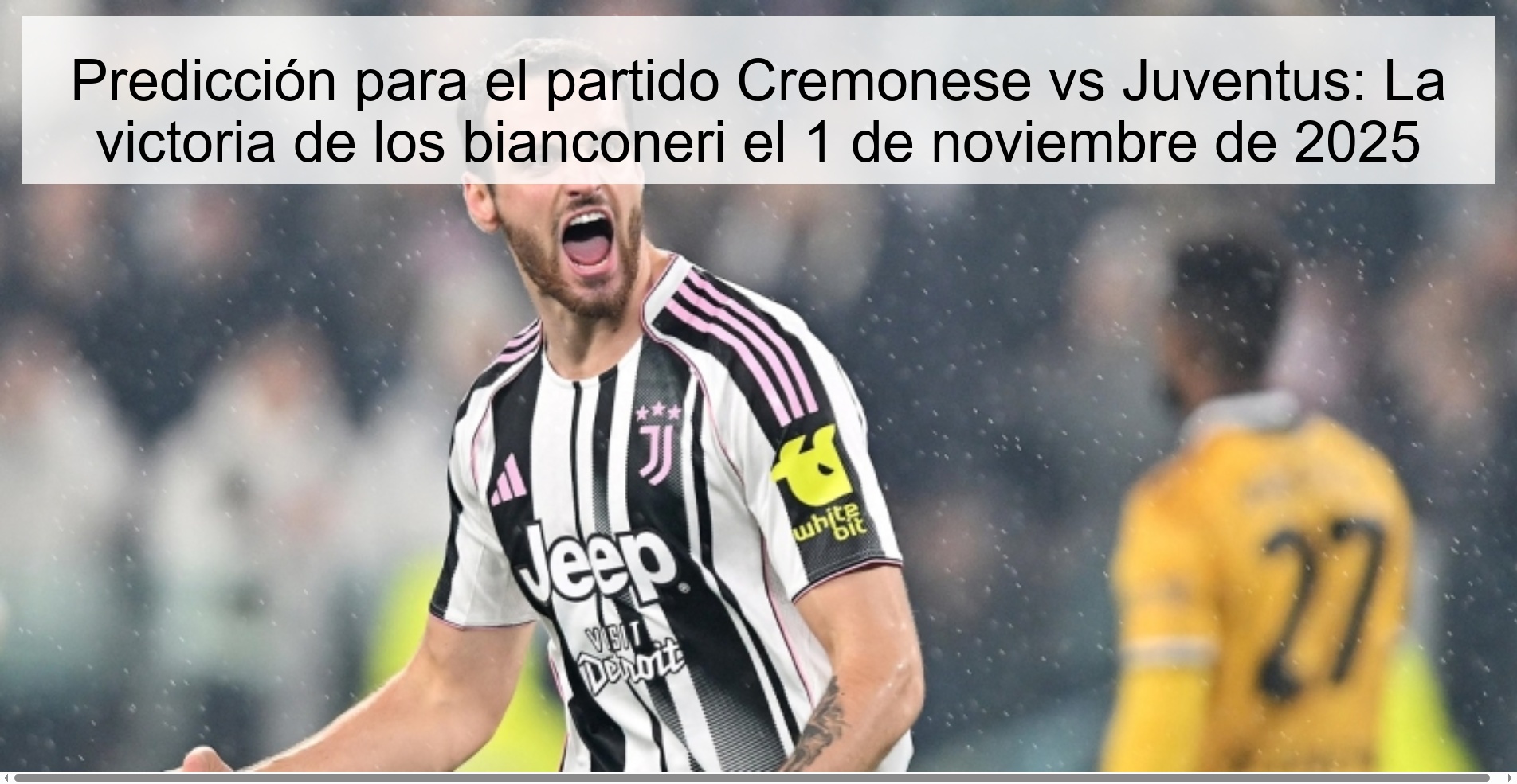 Predicción para el partido Cremonese vs Juventus: La victoria de los bianconeri el 1 de noviembre de 2025 1 318757