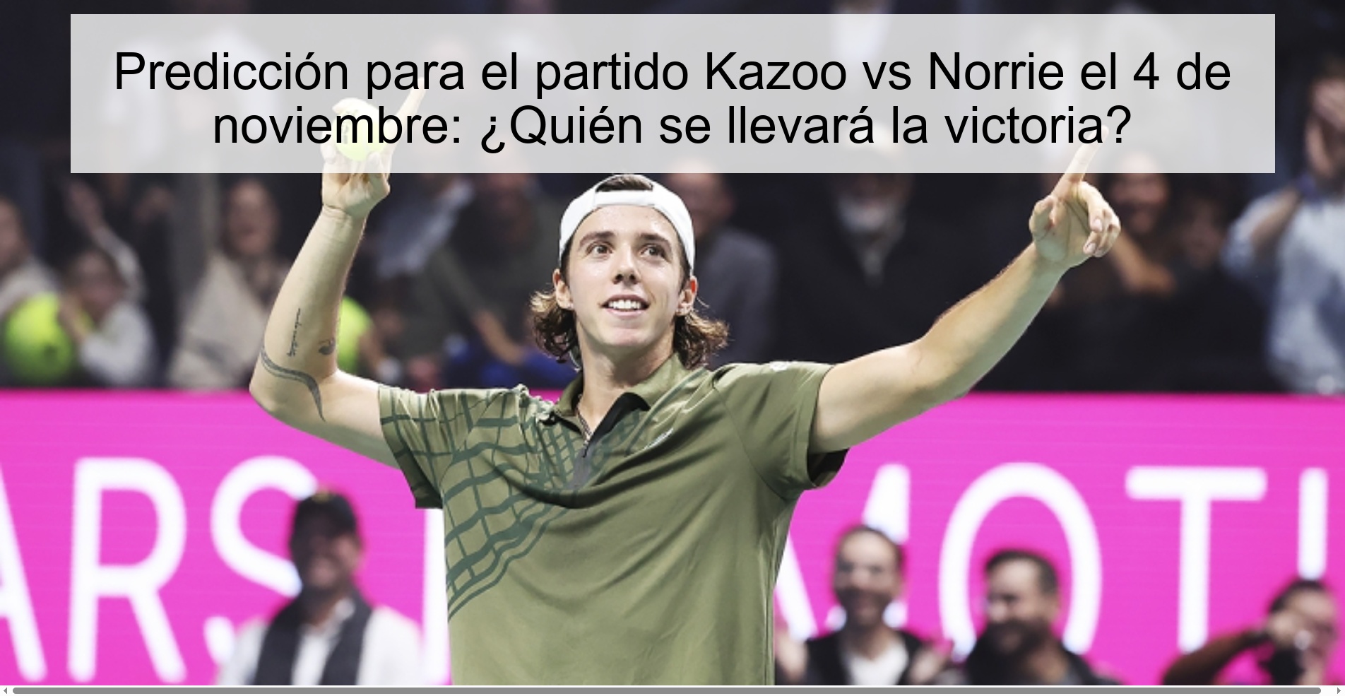 Predicción para el partido Kazoo vs Norrie el 4 de noviembre: ¿Quién se llevará la victoria? 1 320087