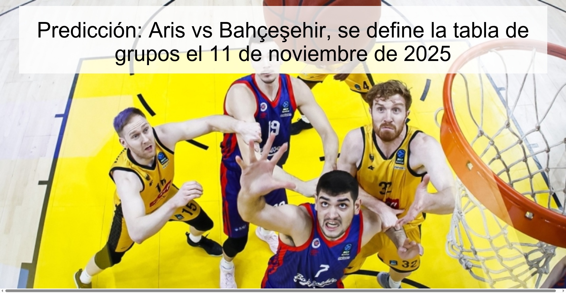 Predicción: Aris vs Bahçeşehir, se define la tabla de grupos el 11 de noviembre de 2025 1 322560