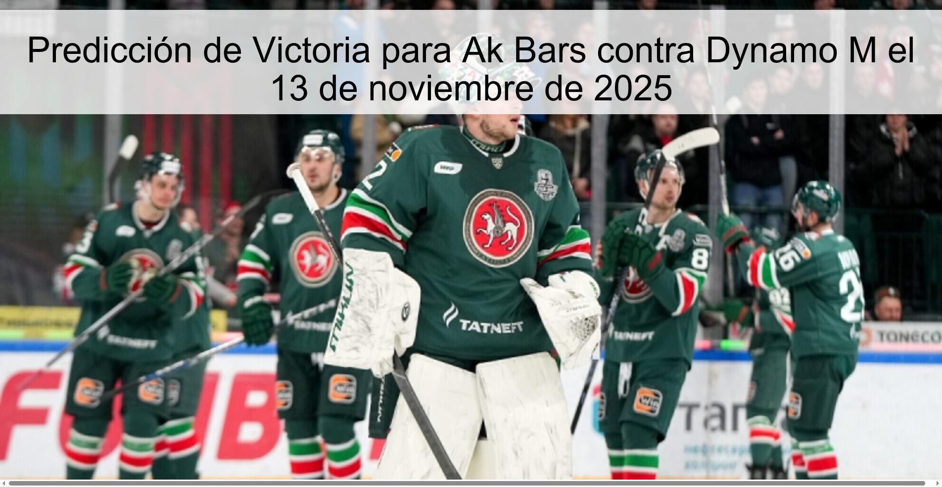 Predicción de Victoria para Ak Bars contra Dynamo M el 13 de noviembre de 2025 1 323068
