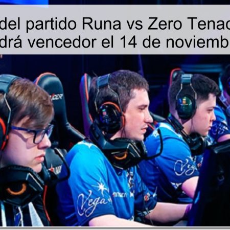 Predicción del partido Runa vs Zero Tenacity: ¿Quién saldrá vencedor el 14 de noviembre?