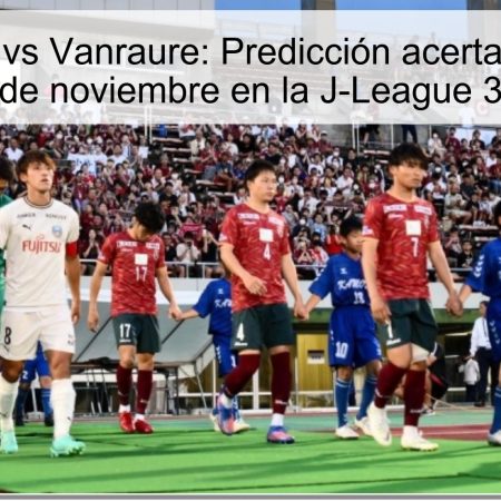 Kochi United vs Vanraure: Predicción acertada para el 15 de noviembre en la J-League 3